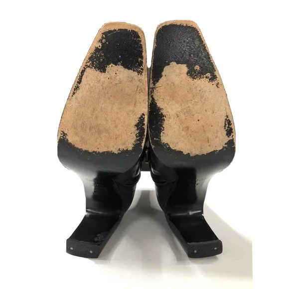VINTAGE Gucci by Tom Ford Square Toe Boots- size 37 C (US 7)